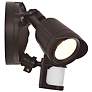5_Becker Bronze Motion Sensored Double LED Flood Light more views