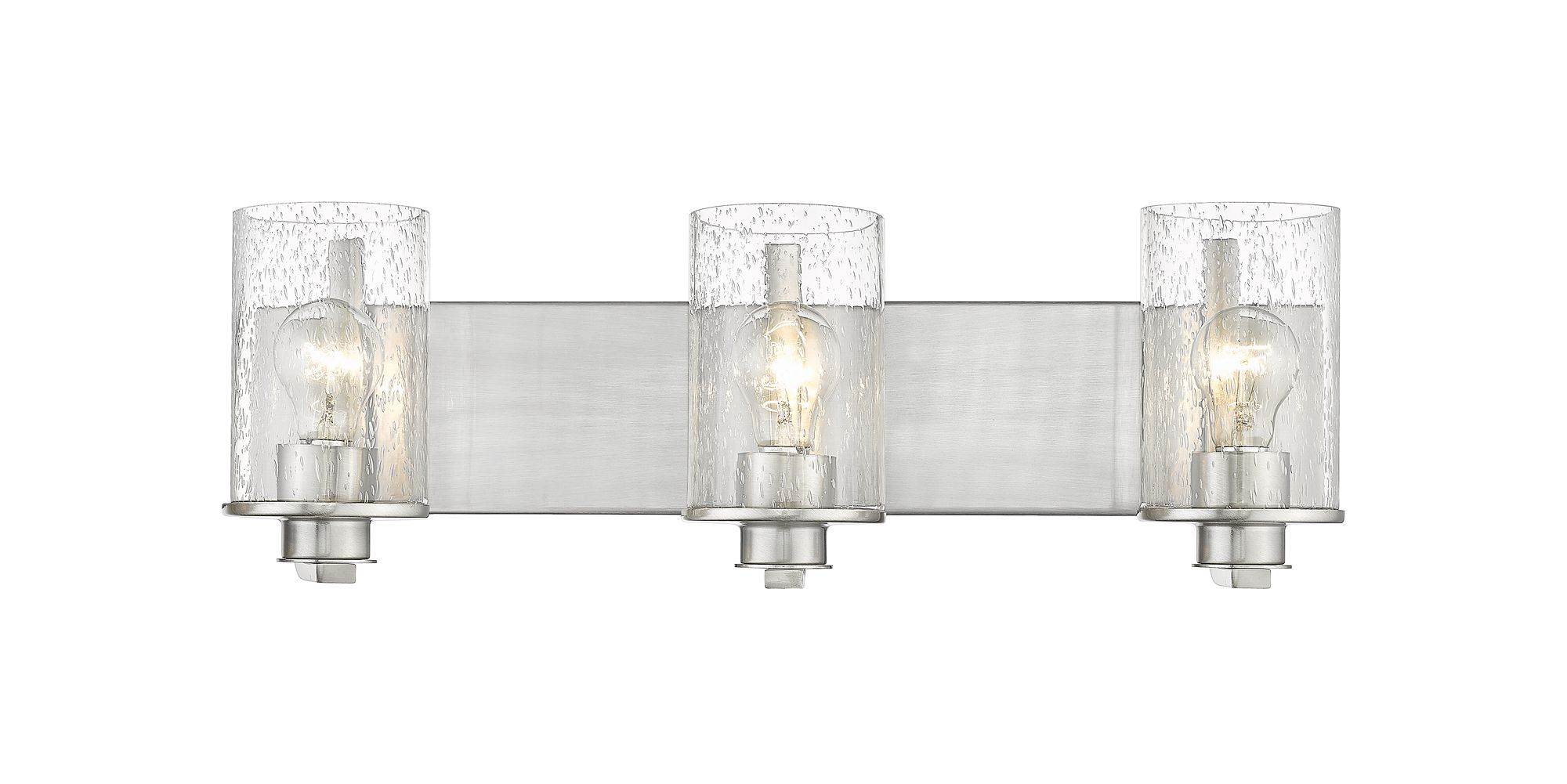 Image 6 Beckett 23" Wide Brushed Nickel 3-Light Vanity Bath Light more views