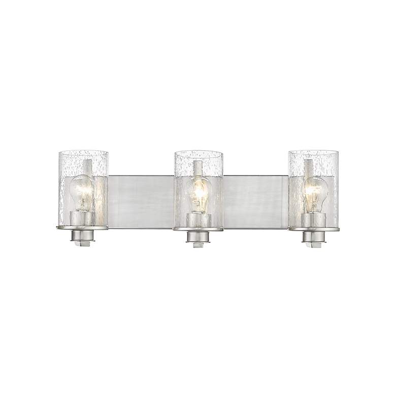 Image 6 Beckett 23" Wide Brushed Nickel 3-Light Vanity Bath Light more views