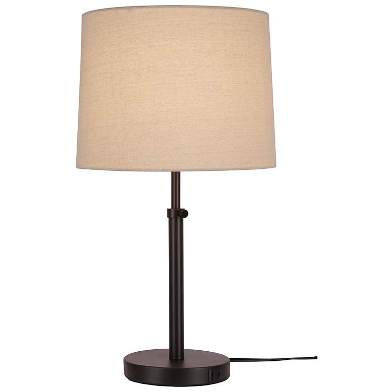 Image 2 Beckett 24" High Dark Bronze USB Port Table Lamps Set of 2 more views