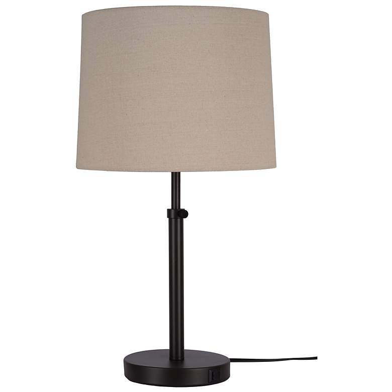 Image 3 Beckett 24" High Dark Bronze USB Port Table Lamps Set of 2 more views