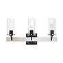 4_Beckett 3 Light Brushed Nickel Vanity Sconce more views