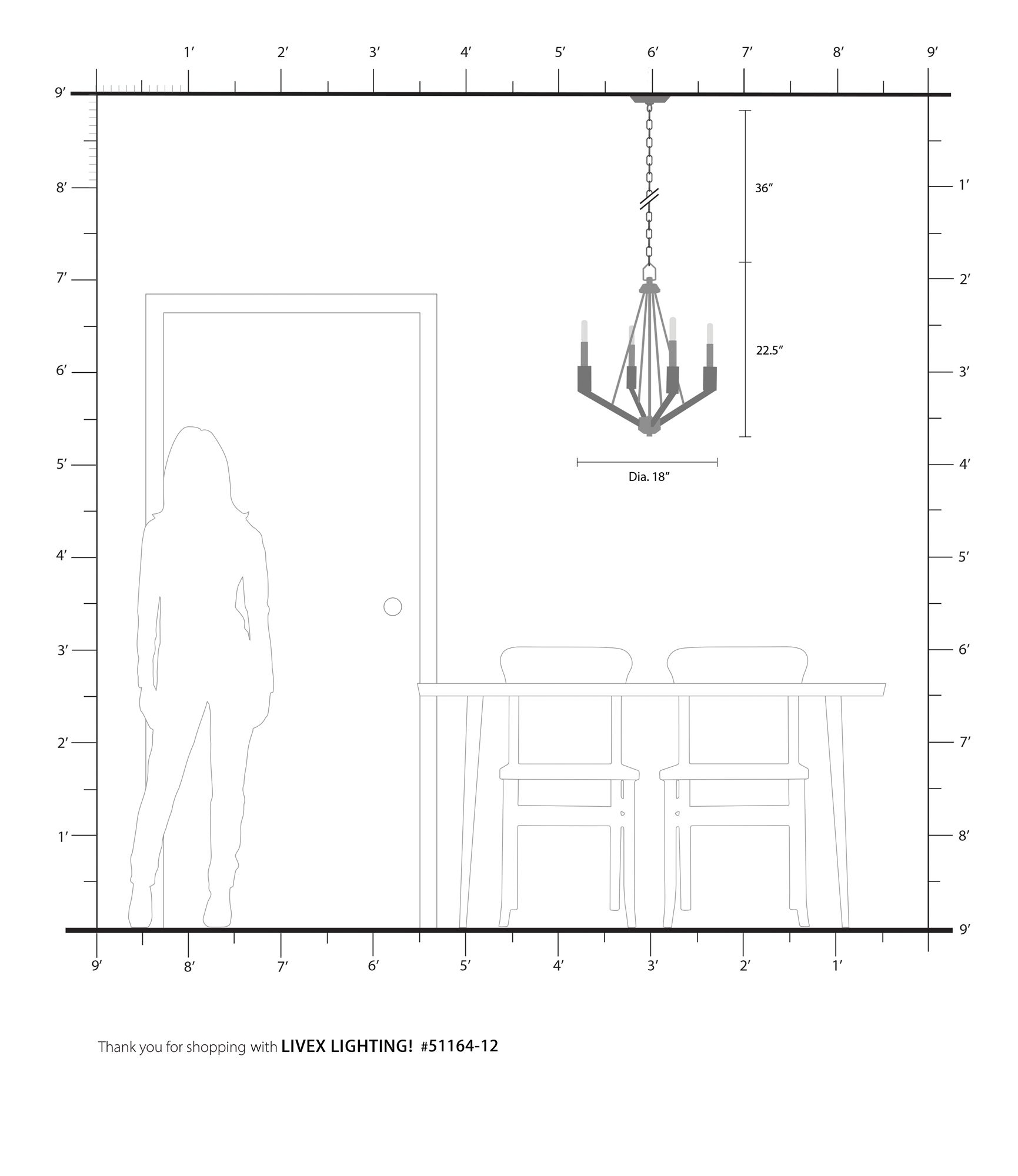 Beckett 4 Light Satin Brass Mini Chandelier