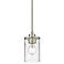 Beckett 5 1/4" Wide Brushed Nickel Mini Pendant