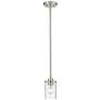 5_Beckett 5 1/4" Wide Brushed Nickel Mini Pendant more views