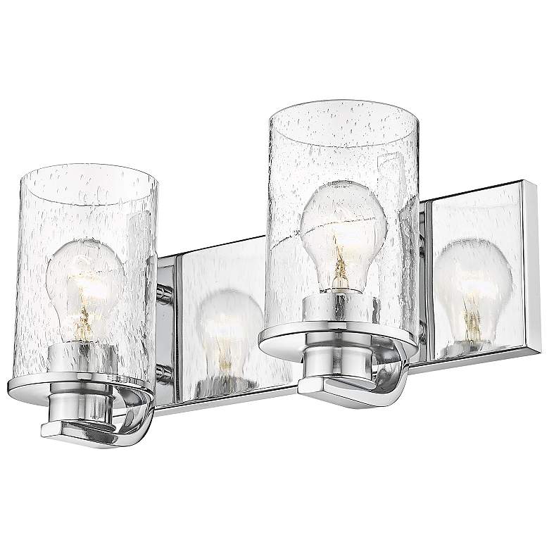 Image 6 Beckett 7 1/4" High Chrome 2-Light Wall Sconce more views