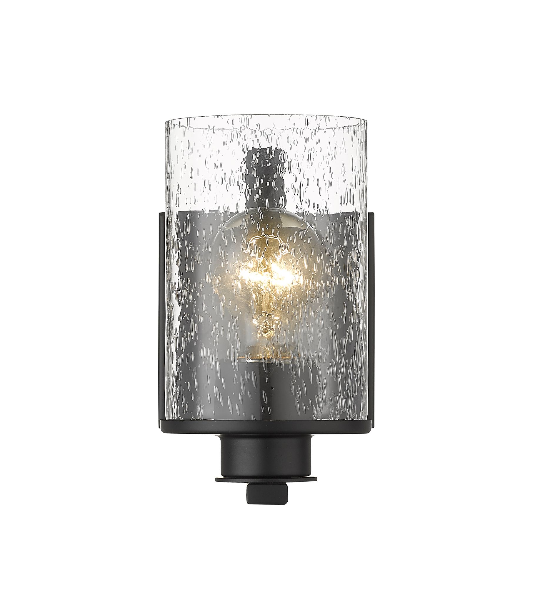 Image 5 Beckett 7 1/4" High Matte Black Wall Sconce more views