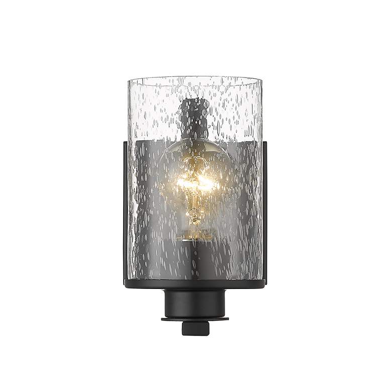 Image 5 Beckett 7 1/4" High Matte Black Wall Sconce more views