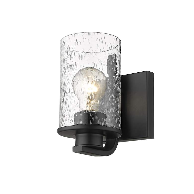 Image 6 Beckett 7 1/4" High Matte Black Wall Sconce more views