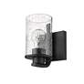 Beckett 7 1/4" High Matte Black Wall Sconce