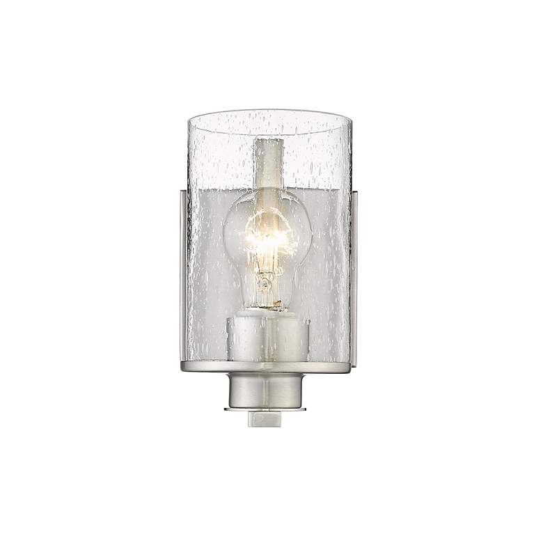 Image 5 Beckett by Z-Lite Brushed Nickel 1 Light Wall Sconce more views