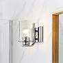 2_Beckett by Z-Lite Chrome 1 Light Wall Sconce