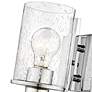 5_Beckett by Z-Lite Chrome 1 Light Wall Sconce more views