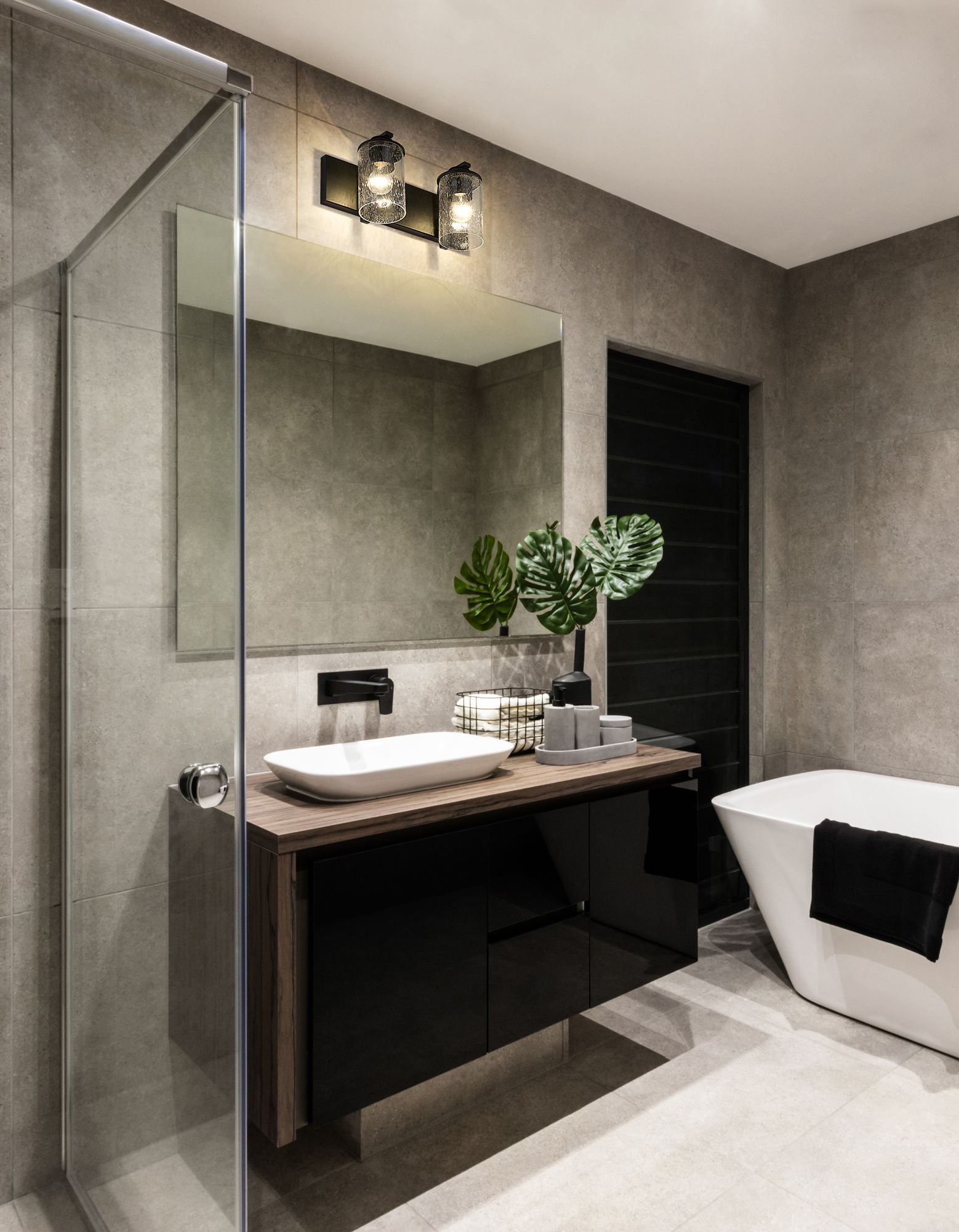 Image 4 Beckett by Z-Lite Matte Black 16 inch 2 Light Vanity more views