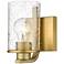 Beckett by Z-Lite Olde Brass 1 Light Wall Sconce