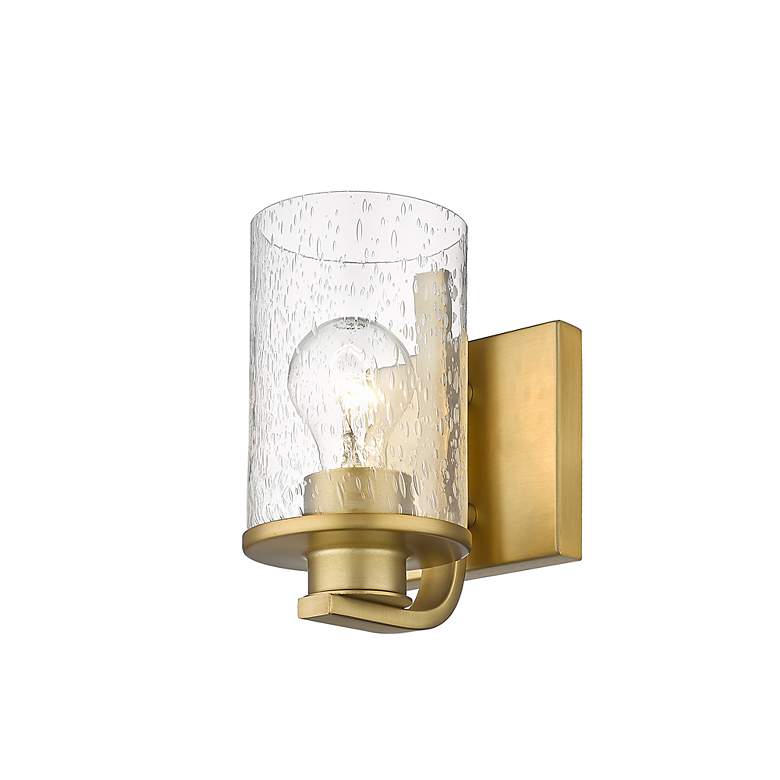 Image 6 Beckett by Z-Lite Olde Brass 1 Light Wall Sconce more views