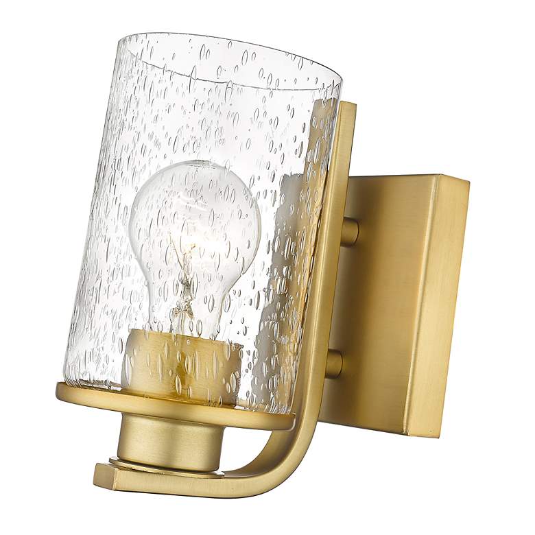 Image 7 Beckett by Z-Lite Olde Brass 1 Light Wall Sconce more views