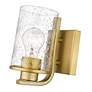 7_Beckett by Z-Lite Olde Brass 1 Light Wall Sconce more views