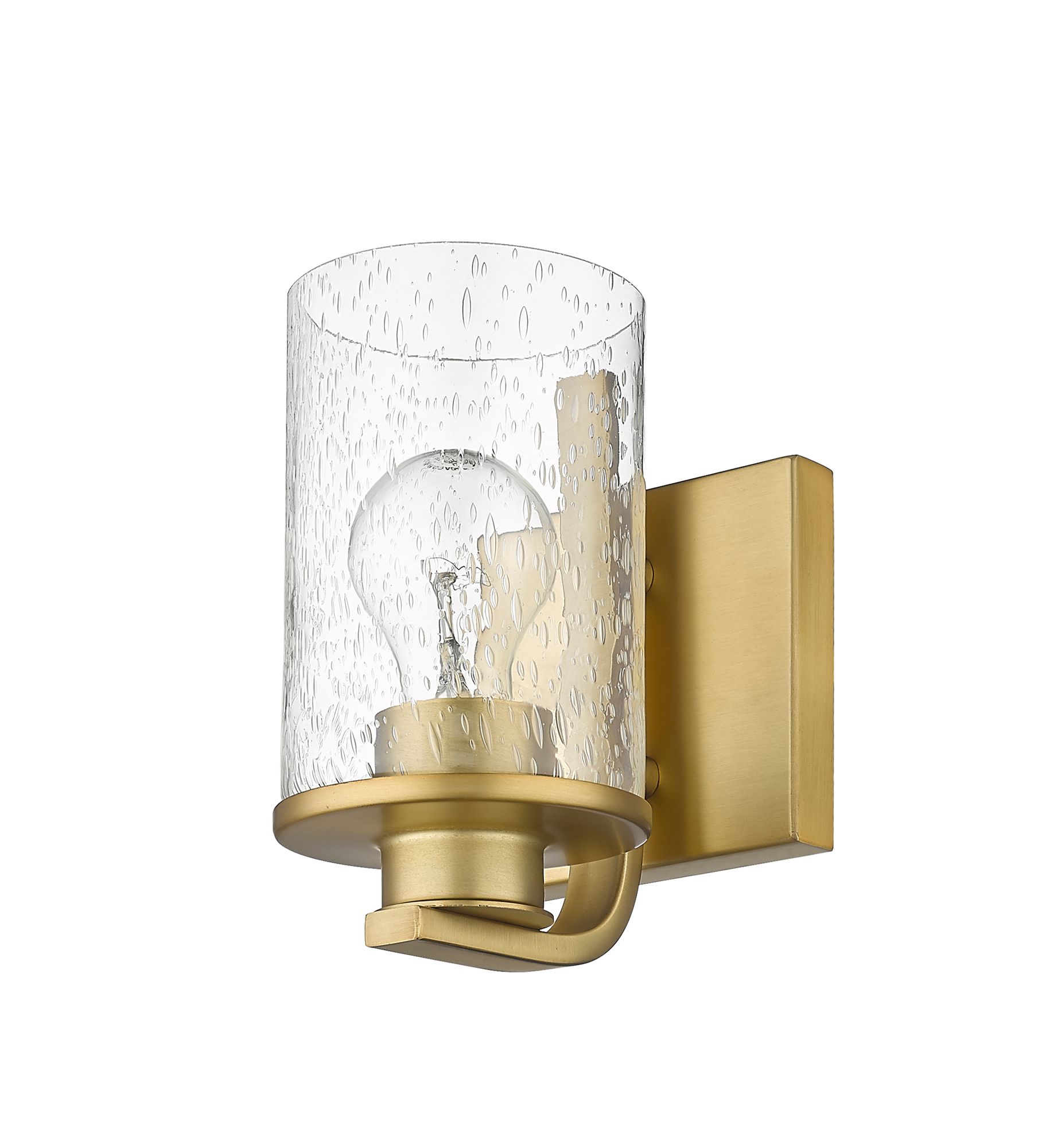 Beckett by Z-Lite Olde Brass 1 Light Wall Sconce