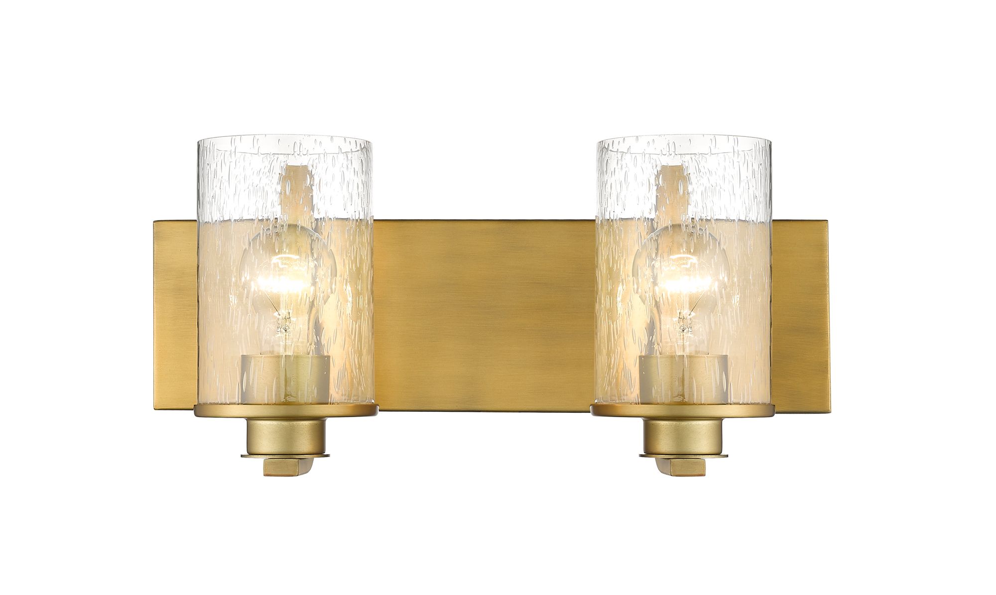 Image 4 Beckett by Z-Lite Olde Brass 16 inch 2 Light Vanity more views