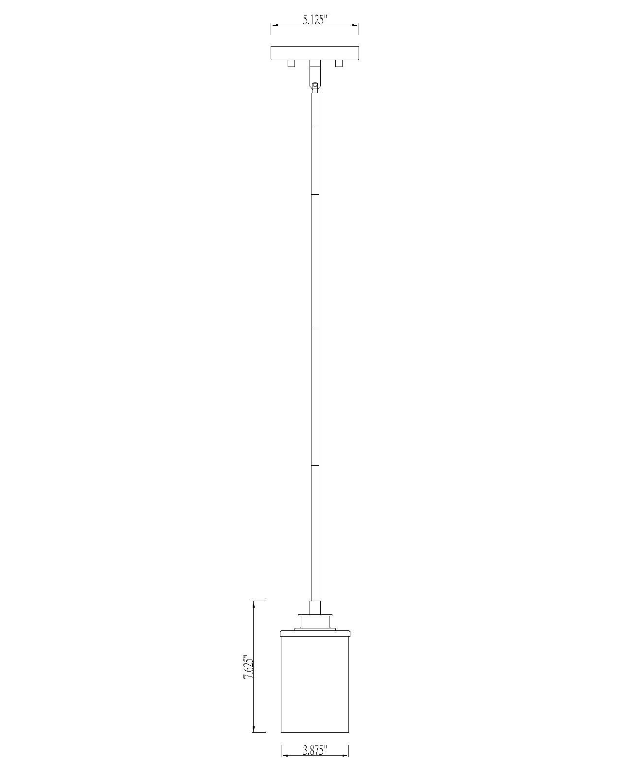 Image 7 Beckett by Z-Lite Olde Brass 5.25 inch 1 Light Mini Pendant more views