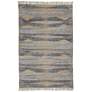Beckett Moroccan Flatweave Gray Area Rug 0815F 5' x 8'