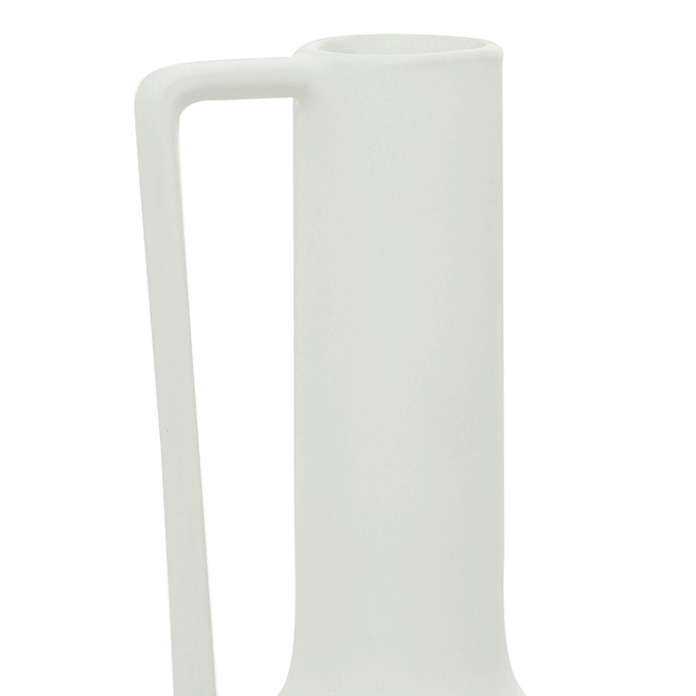 Image 2 Beckett White Ceramic Decorative Vases with Handles Set of 3 more views