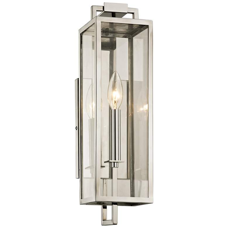 Image 1 Beckham 16 1/2" High Polished Stainless Outdoor Wall Light