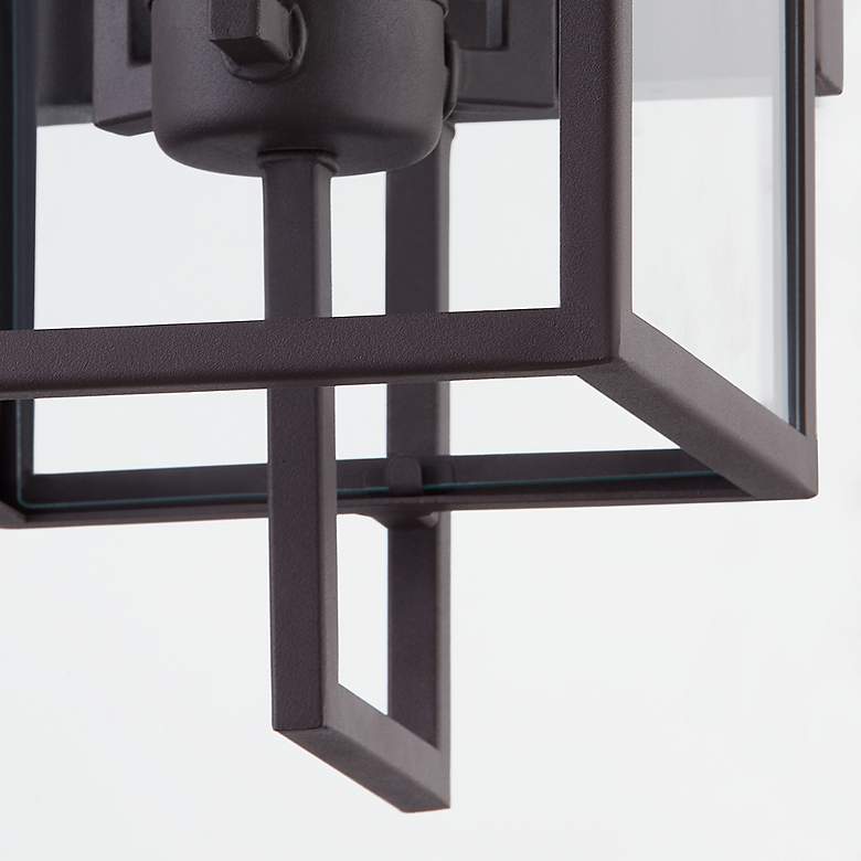 Image 5 Beckham 21 1/2" High Textured Bronze 3-Light Outdoor Wall Light more views