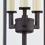 2_Beckham 23 3/4" High Textured Bronze 3-Light Post Light more views