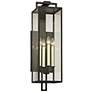 Beckham 28 1/2" High Forged Iron Outdoor Wall Light