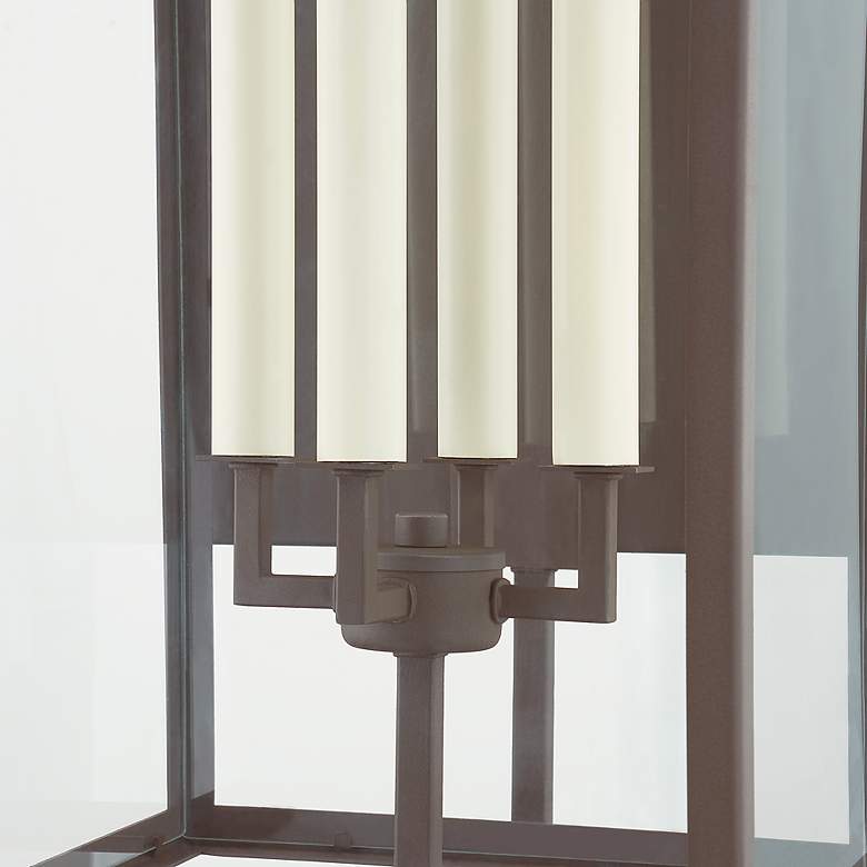 Image 4 Beckham 33 1/2" High Textured Bronze 4-Light Outdoor Wall Light more views