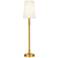 Beckham Classic Burnished Brass LED Table Lamp by Thomas O'Brien