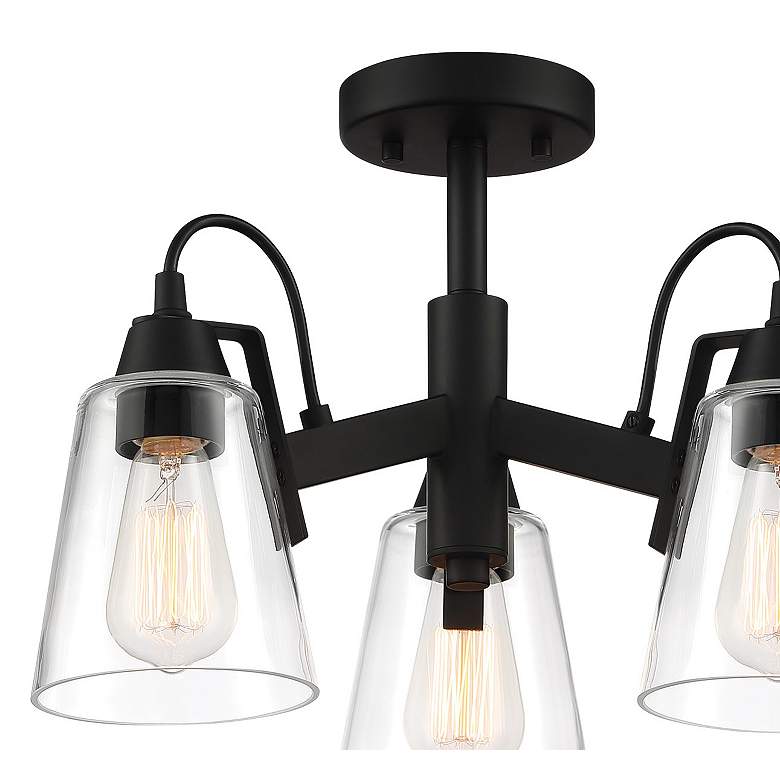 Image 2 BECKONRIDGE - 3 LIGHT SEMI FLUSH more views