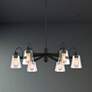 Thumbnail2 of Beckonridge 32" Wide Coal 6-Light Chandelier