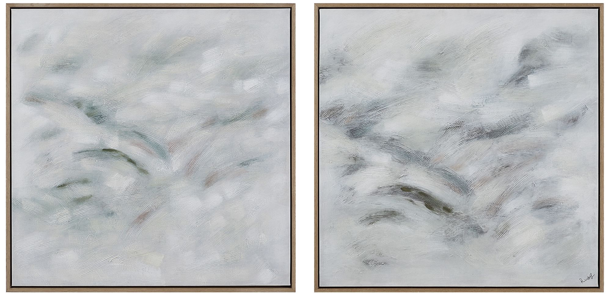 Image 2 Becks 30" H x 30" W Canvas Art, (2 Piece Set)