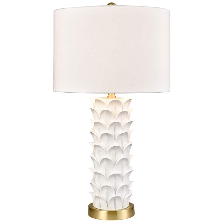 Image 1 Beckwith 27 inch High 1-Light Table Lamp - White