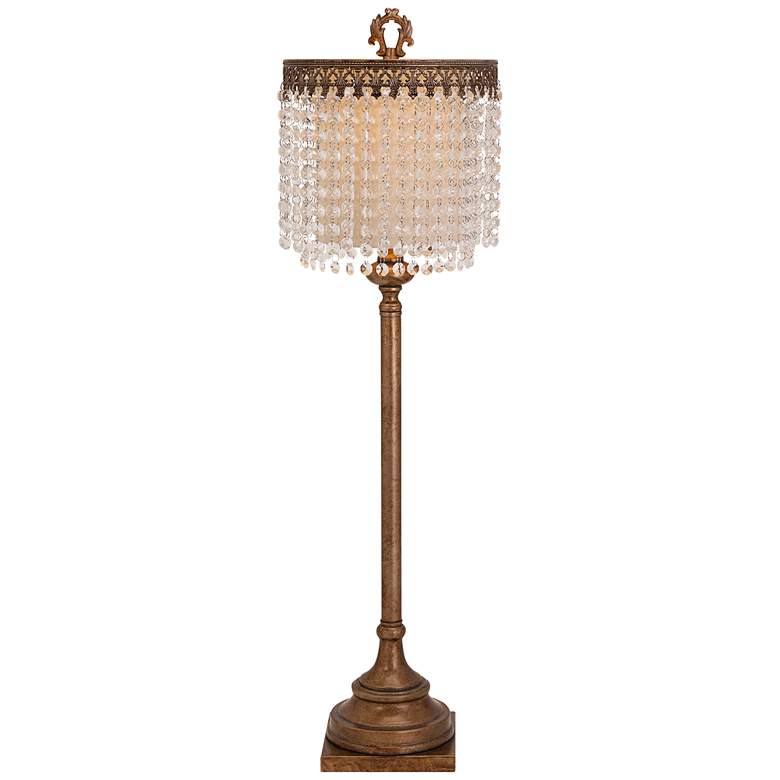 Image 1 Becky Fletcher Maeveen Crystal Beaded Table Lamp