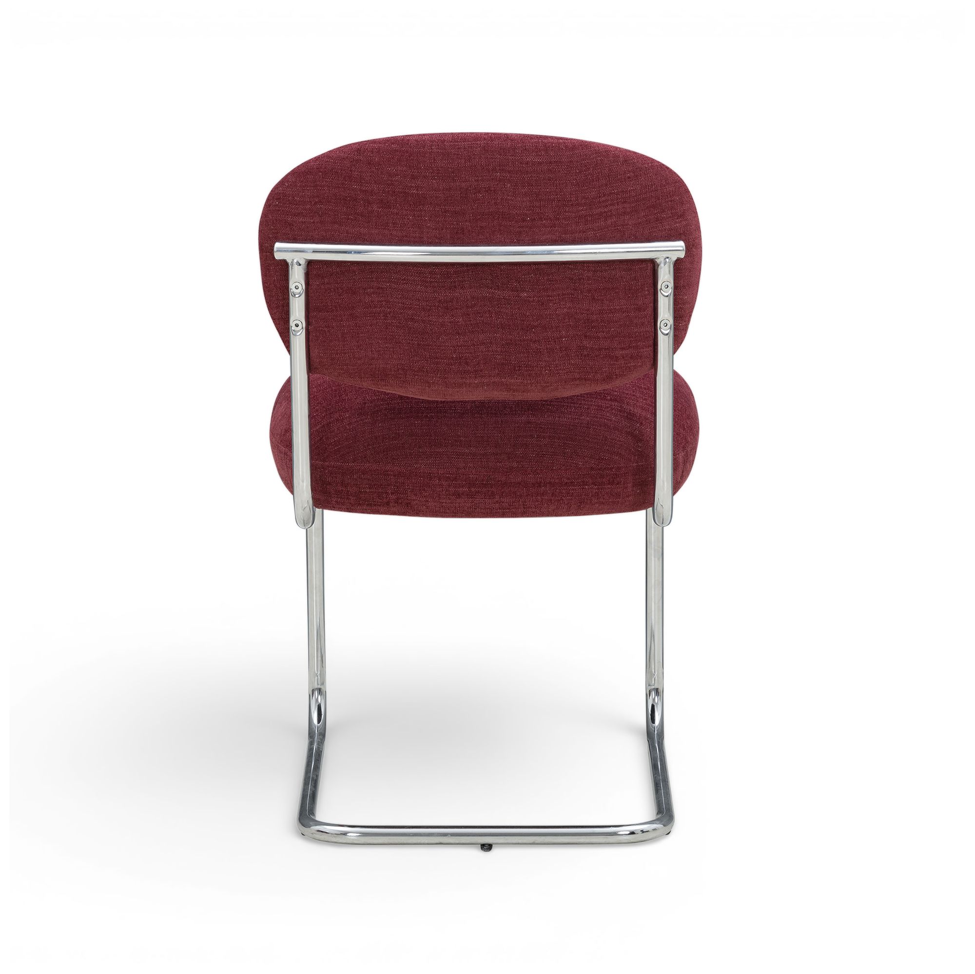 Image 4 Becky Merlot Performance Chenille Chair more views