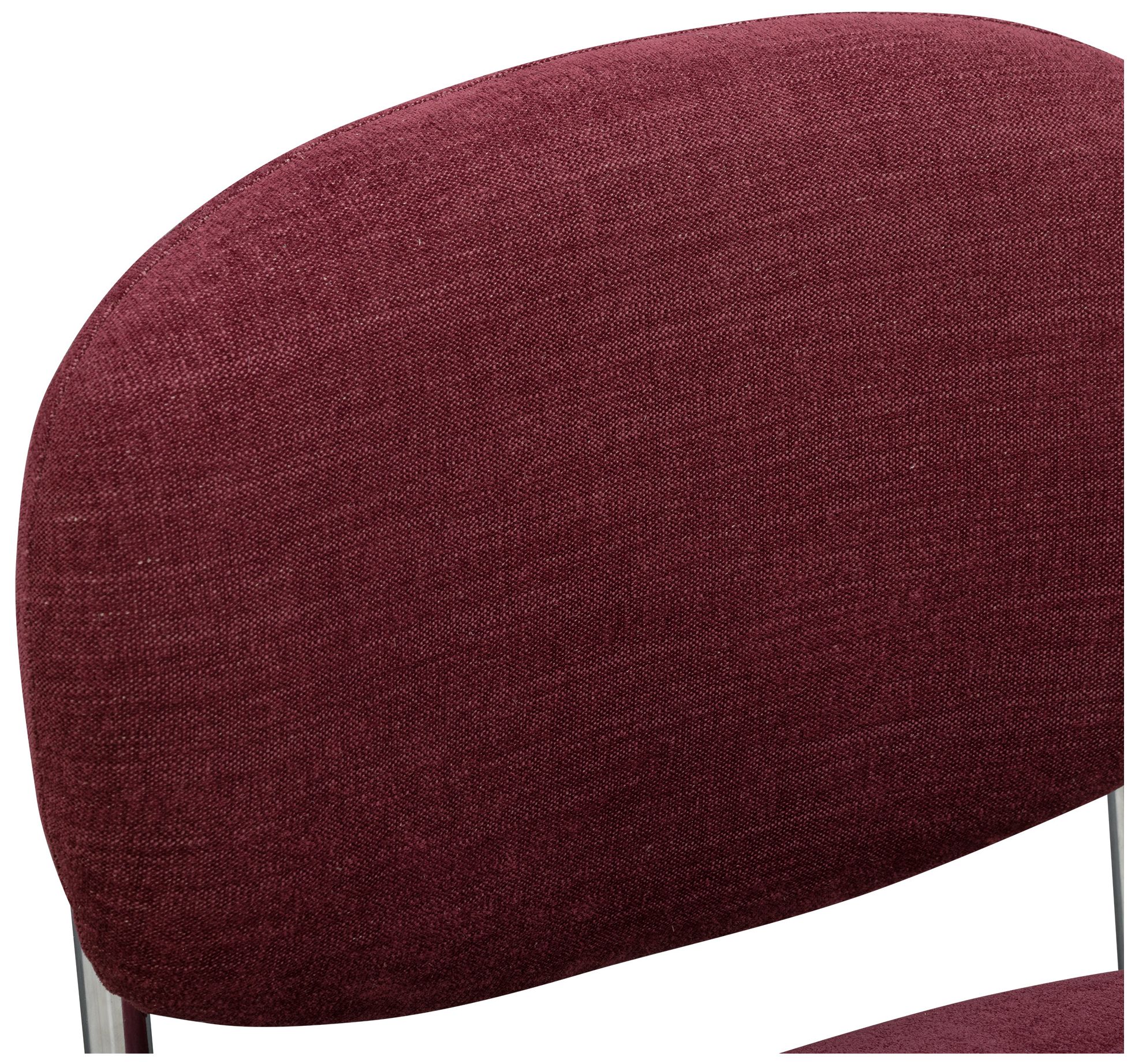 Image 6 Becky Merlot Performance Chenille Chair more views