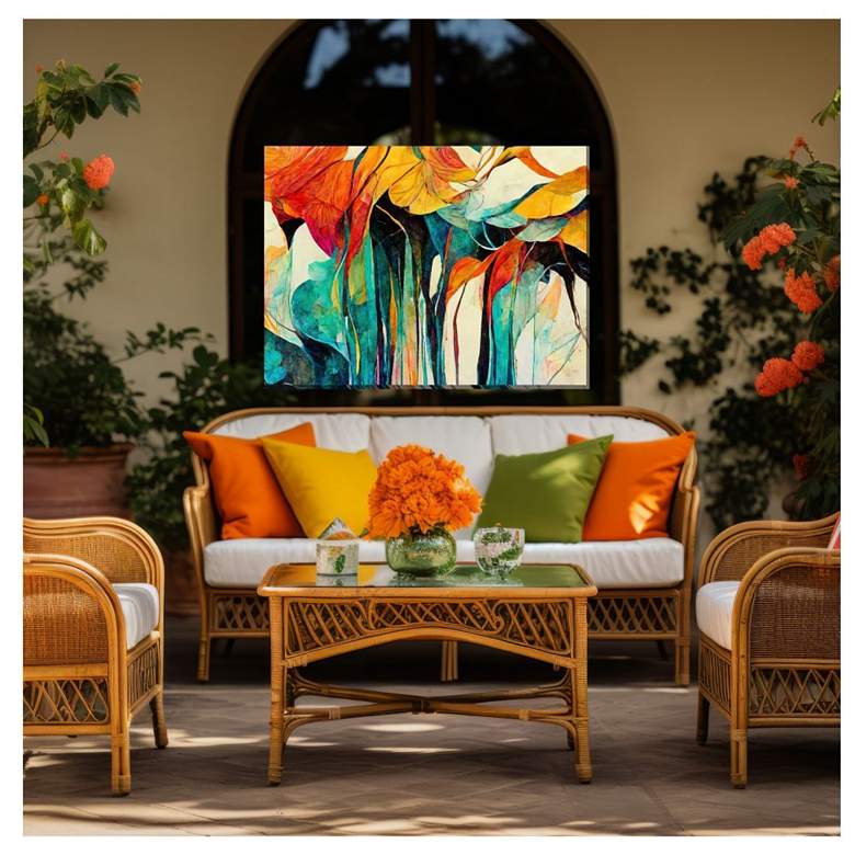 Image 3 Bedazzled Outdoor Canvas Art more views