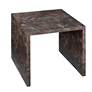 Bedford 22" Wide Charcoal Burl Wood Nesting Tables Set of 2 in scene