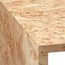 3_Bedford 22" Wide Natural Burl Wood Nesting Tables Set of 2 more views
