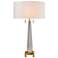 Bedford 30" High 2-Light Table Lamp - Aged Brass