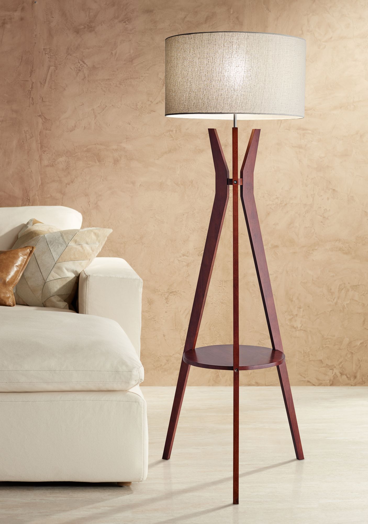 modern tripod floor lamp