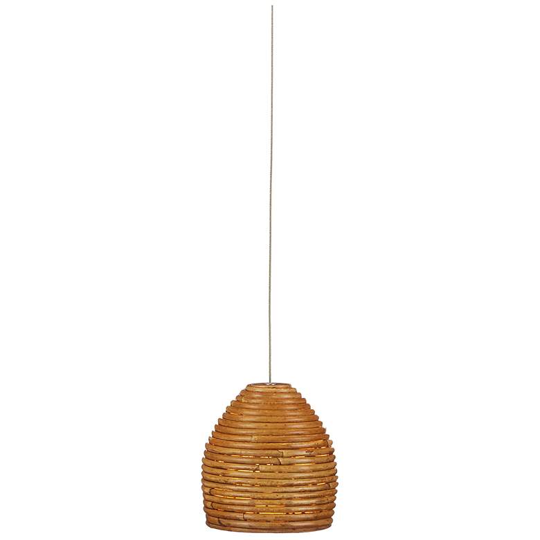 Image 1 Beehive 1-Light Multi-Drop Pendant