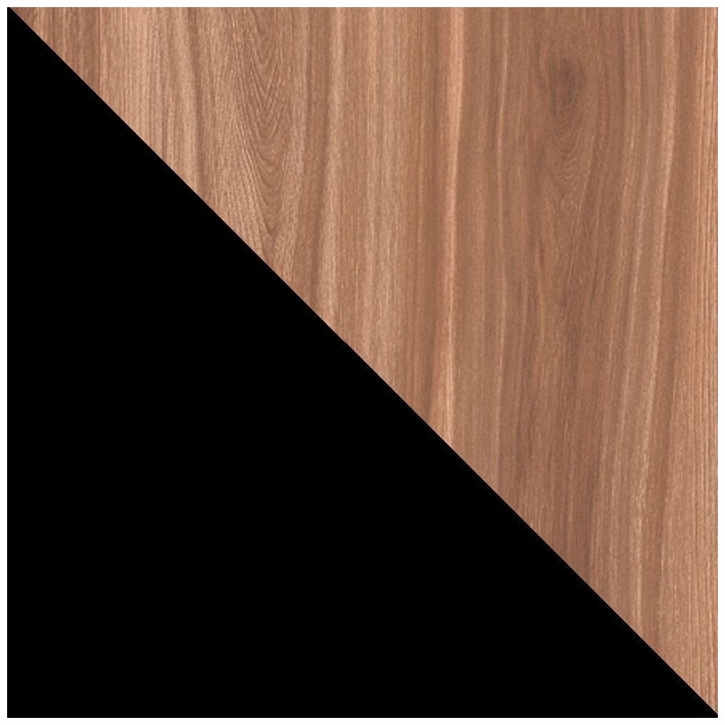 Beekman 35 1/2" Wide Brown Black Wood 3-Drawer Sideboard