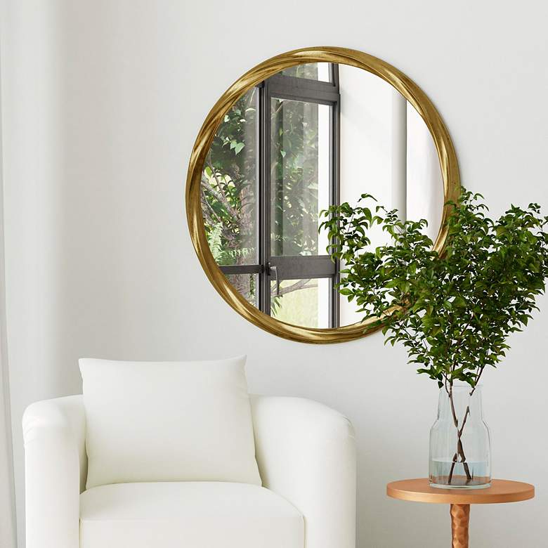 Image 4 Beekmann Hill 36"H Glam Styled Wall Mirror more views