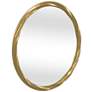 2_Beekmann Hill Gold Leaf 36" Round Wall Mirror more views