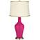 Beetroot Purple Anya Table Lamp with President's Braid Trim
